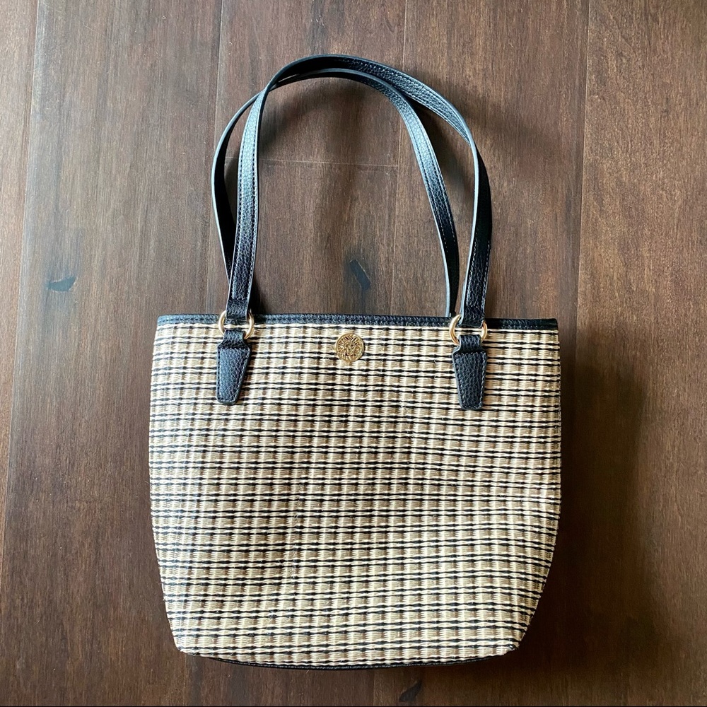 Anne Klein Woven Purse
